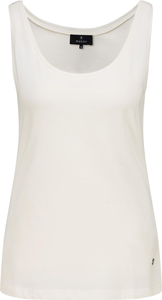 Damen Top, marmorfarben, leicht tailliert, breite Träger, Größe 36