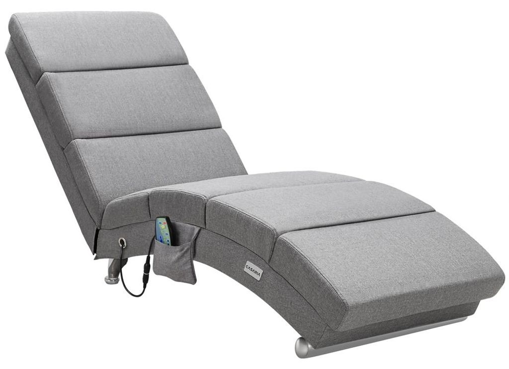 CASARIA® Relaxliege XXL Massage Heizfunktion 186x89x55cm Produktbild 