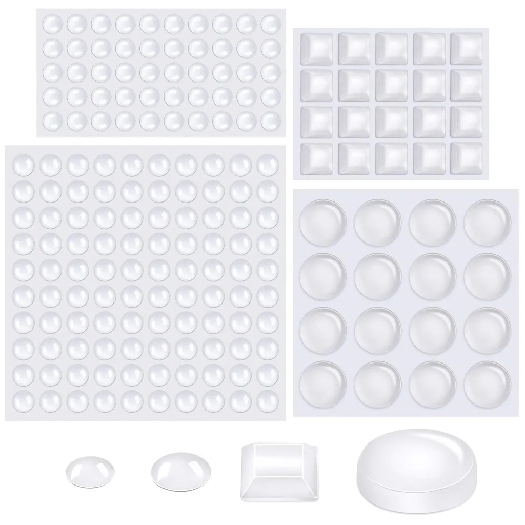 Butoirs de Protection Transparents Multi-tailles Antichoc et Souples