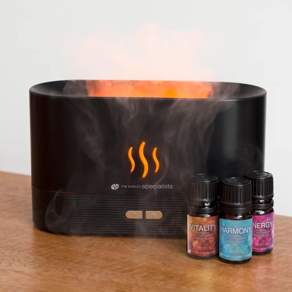 Rio Aroma Diffuser DHAT - Diffuseur d'arômes ultrasonique design blanc - 4