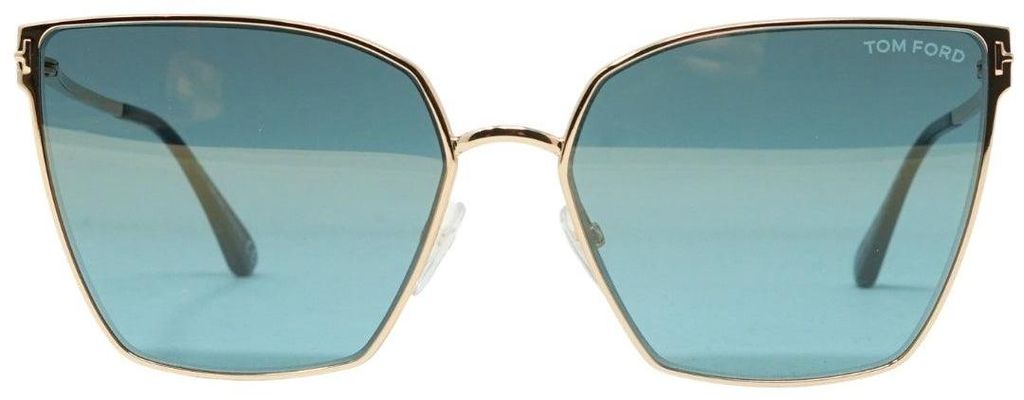 Tom Ford - "Helena" Sonnenbrille für Damen SY396 (Einheitsgröße) (Gold/Blau)