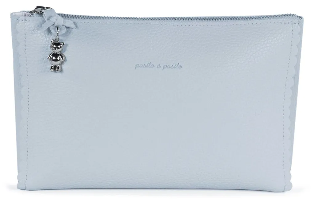 Nécessaire de toilette bébé Icon Bleu Pasito a pasito en tissu souple