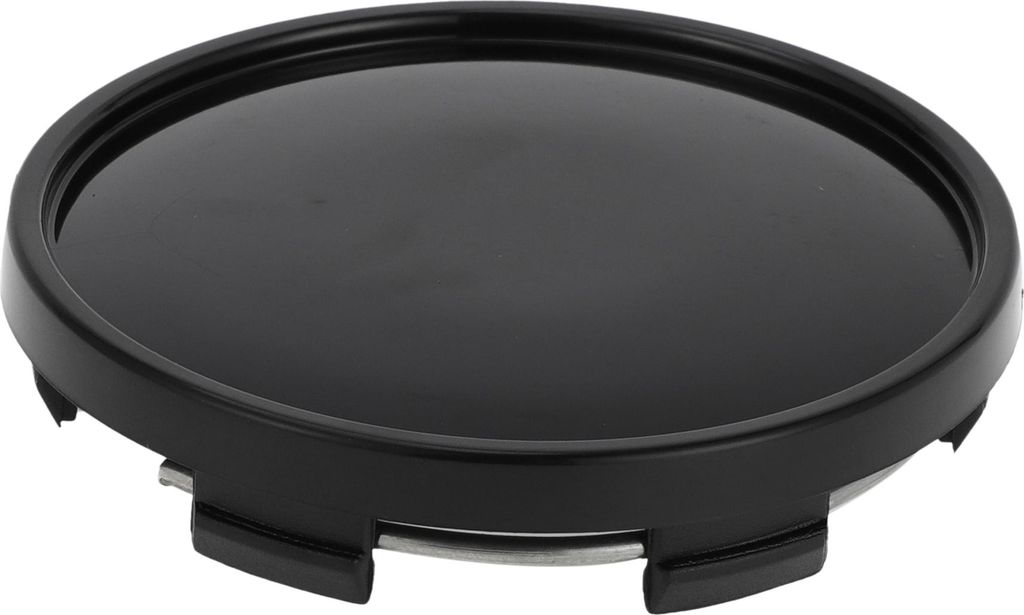 Radnabenabdeckungen für Autoreifen, 62mm 2,44" Außendurchmesser, universell für Autos und Lastwagen, kratzfestes Design, Kunststoff schwarz