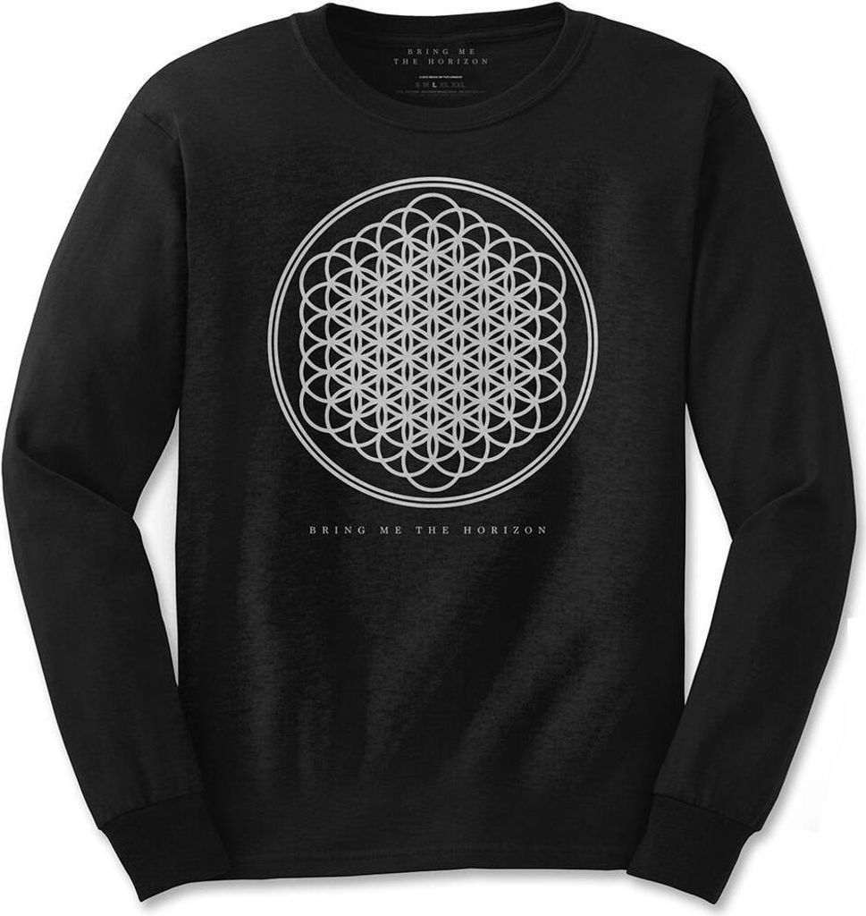 Bring Me The Horizon - "Sempiternal" T-Shirt für Herren/Damen Uni Langärmlig RO6645 (XL) (Schwarz)
