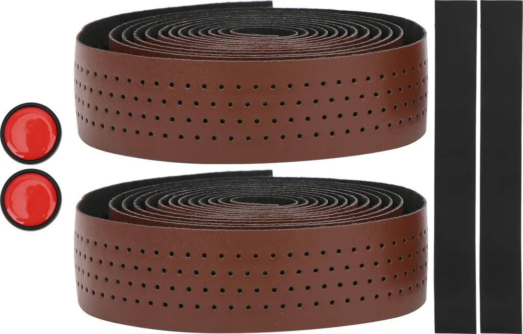 Nastro Manubrio Bici Anti-Slip | Grip Totale in Pelle PU per Bici Corsa
