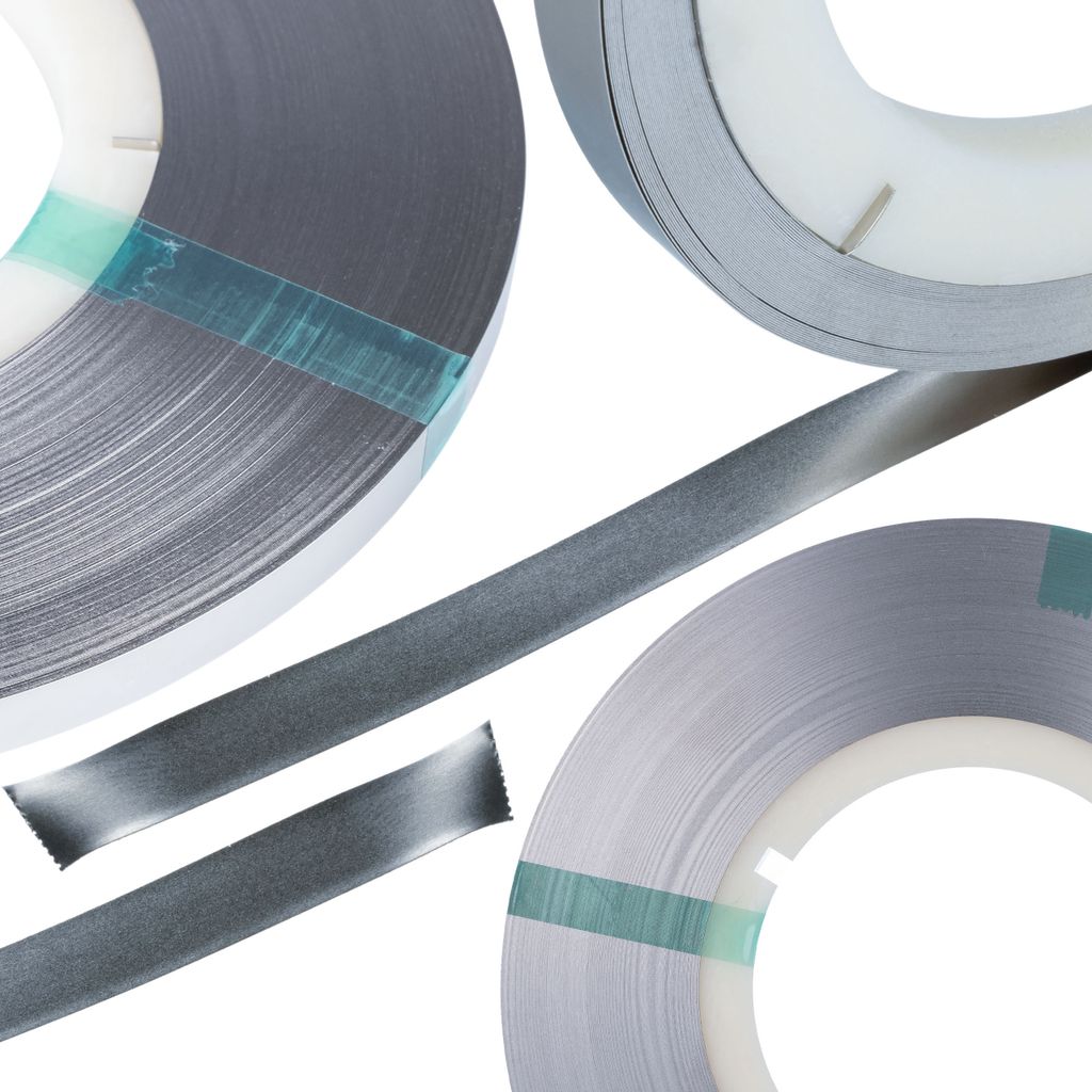 Rosfix Bande de Nickel 8 mm x 0,15 mm – Acier SPCC-5B, Image du produit 