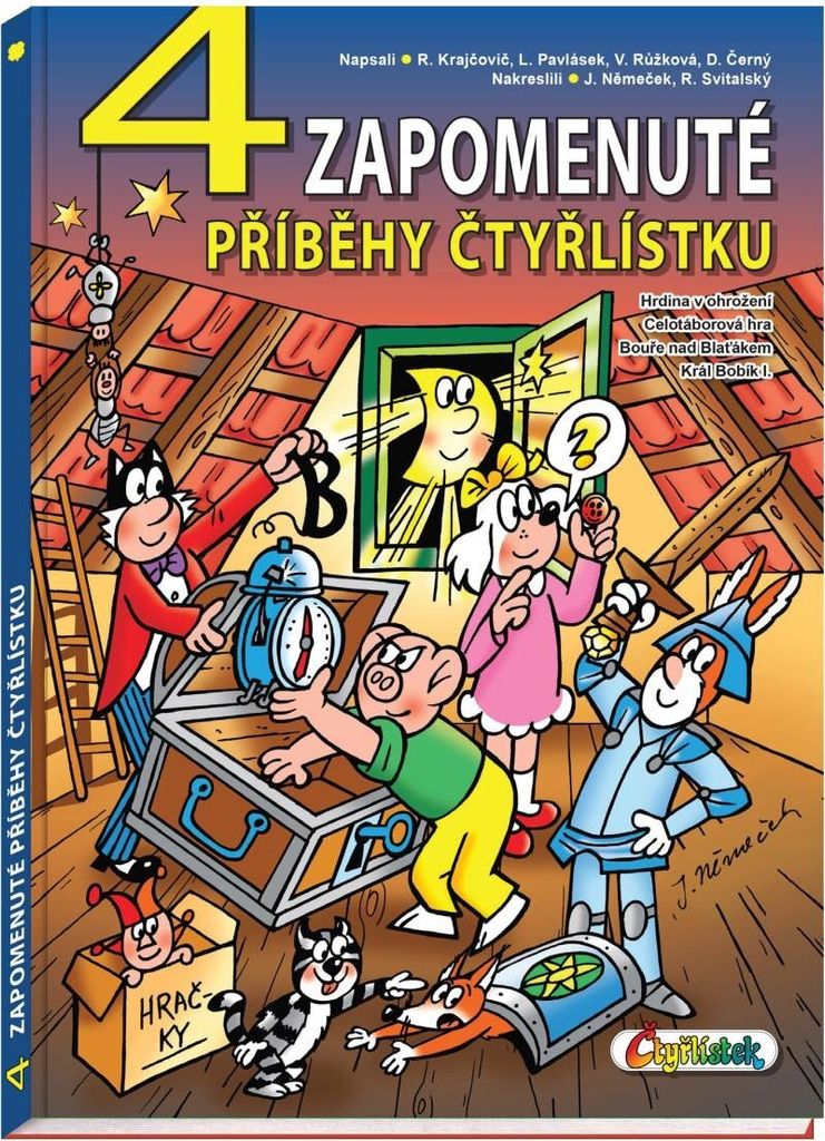 4 zapomenuté příběhy Čtyřlístku