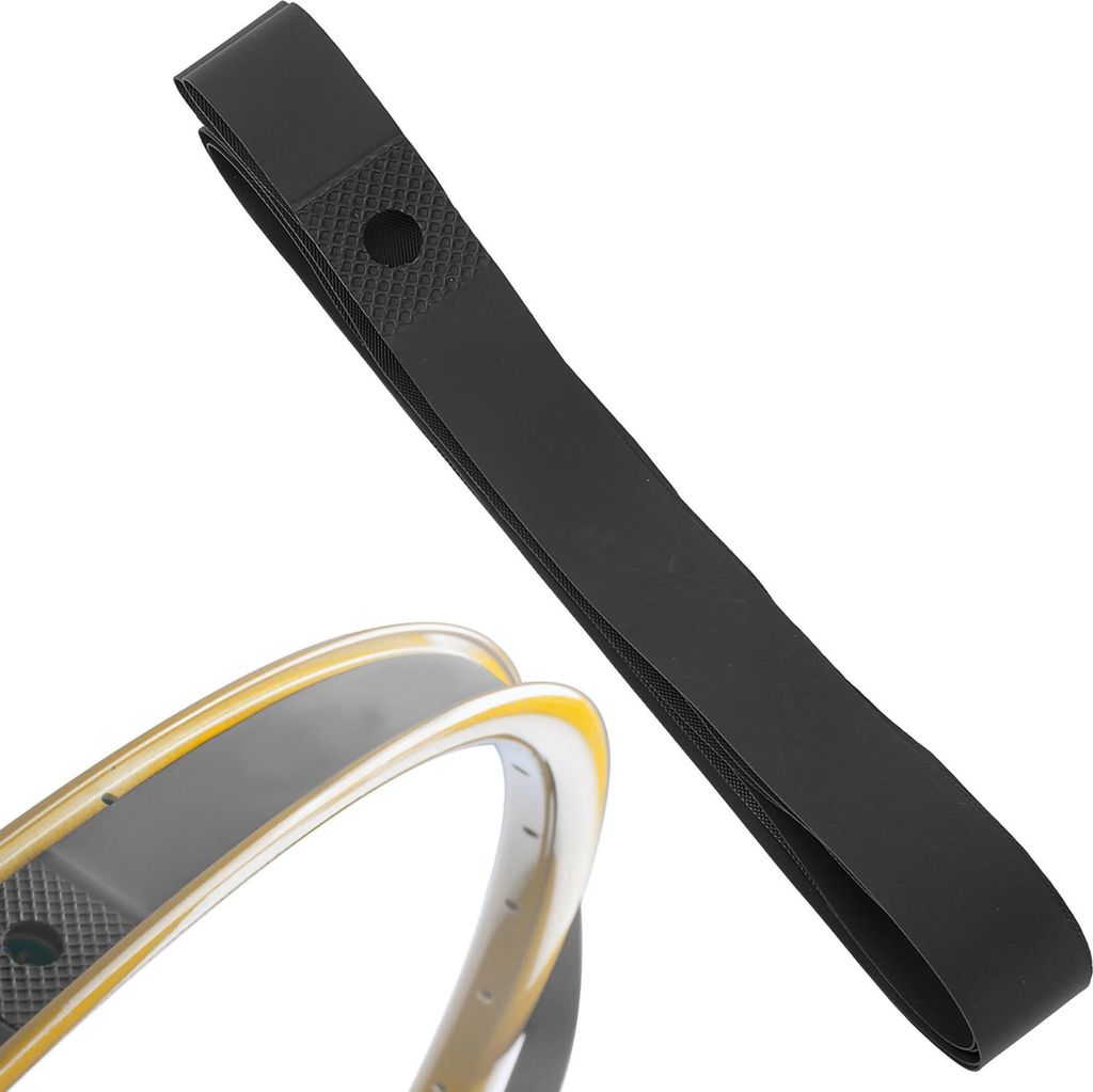 PVC Fahrradschlauch Reifen Mountainbike Schutz Pad Liner Fahrradreifen Felgenband (schwarz 20in)