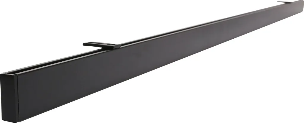 Binario Per Tende Da Soffitto EverTrack, Realizzato Negli USA, Misura 12 Piedi, Colore Nero, In Alluminio Resistente Per Interni Ed Esterni