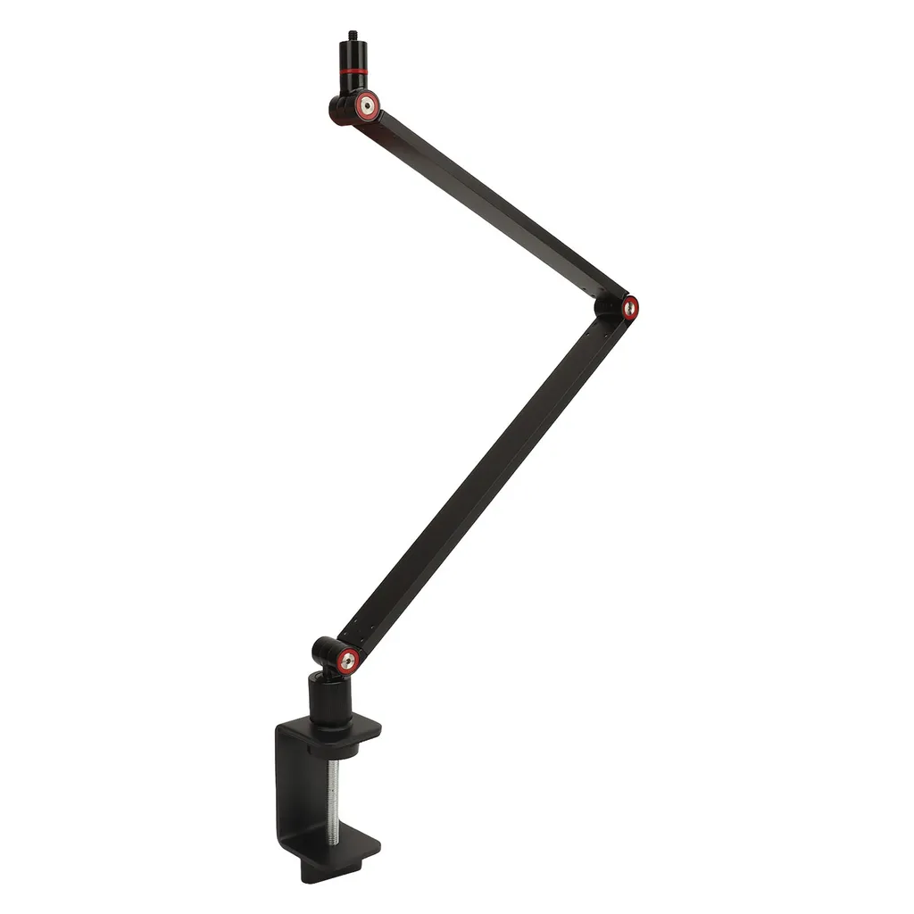 Mini Support Projecteur de Table Rotatif et Ajustable Noir Universel