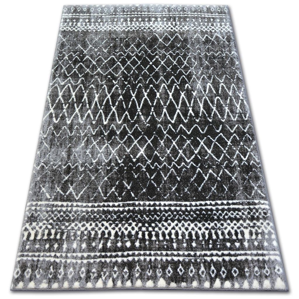 Teppich SHADOW 9890 vizon / schwarz Schwarz 120x170 cm