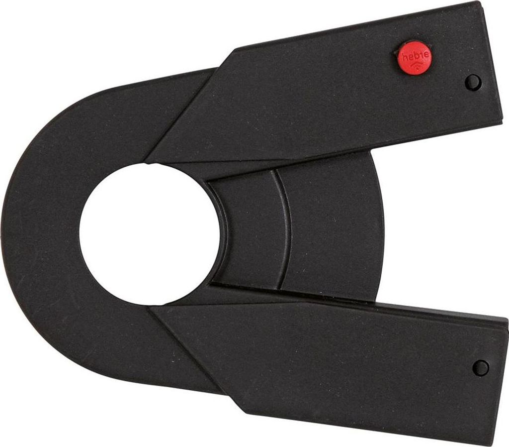 Hebie 0350R S15 E1 Chainglider Kettenschutz Heckteil 15-17 Zähne, für Rohloff, schwarz