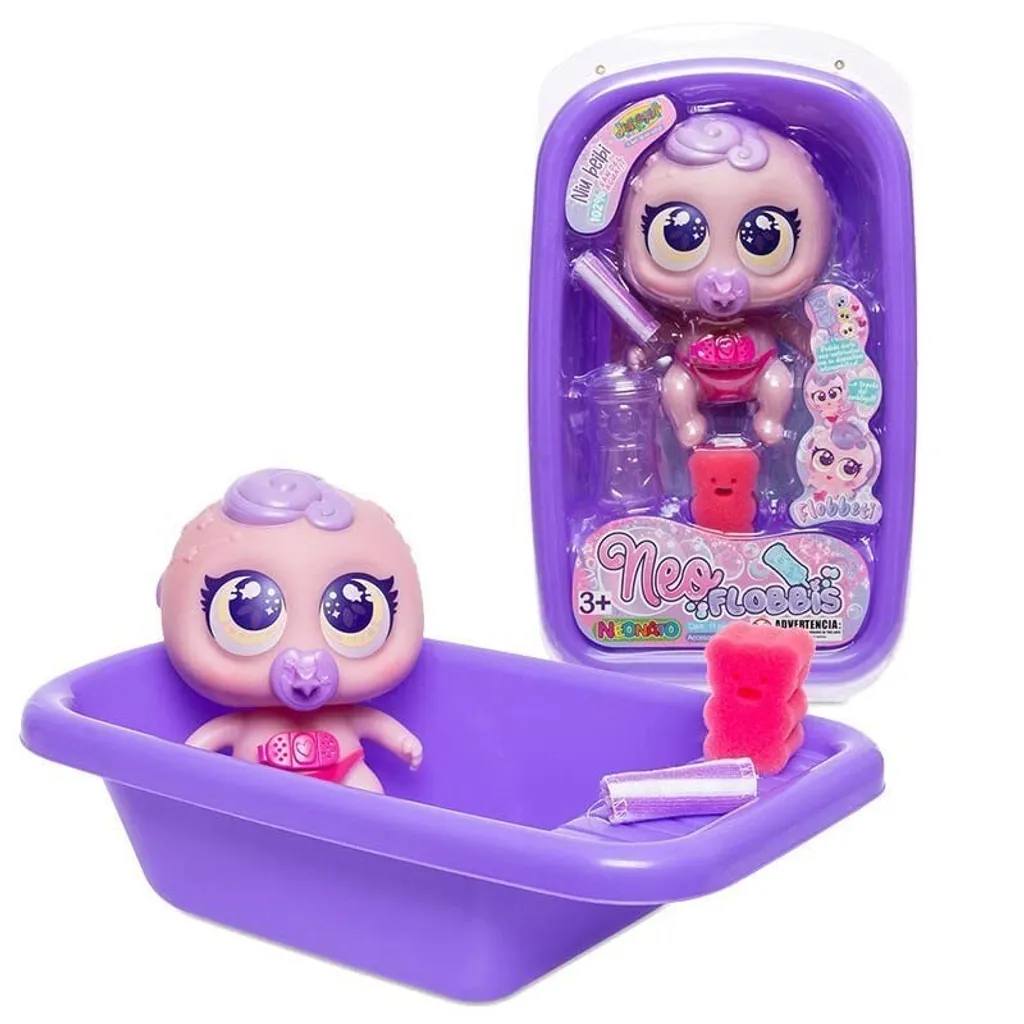Neo Flobbis Flobbeti Pink Bandai : Idée Cadeau Idéale pour Fan de Rose
