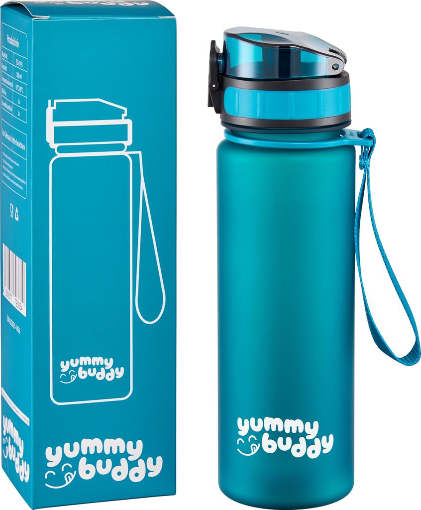 yummy buddy Trinkflasche Kinder Auslaufsicher 500 ml, Obrázok produktu 