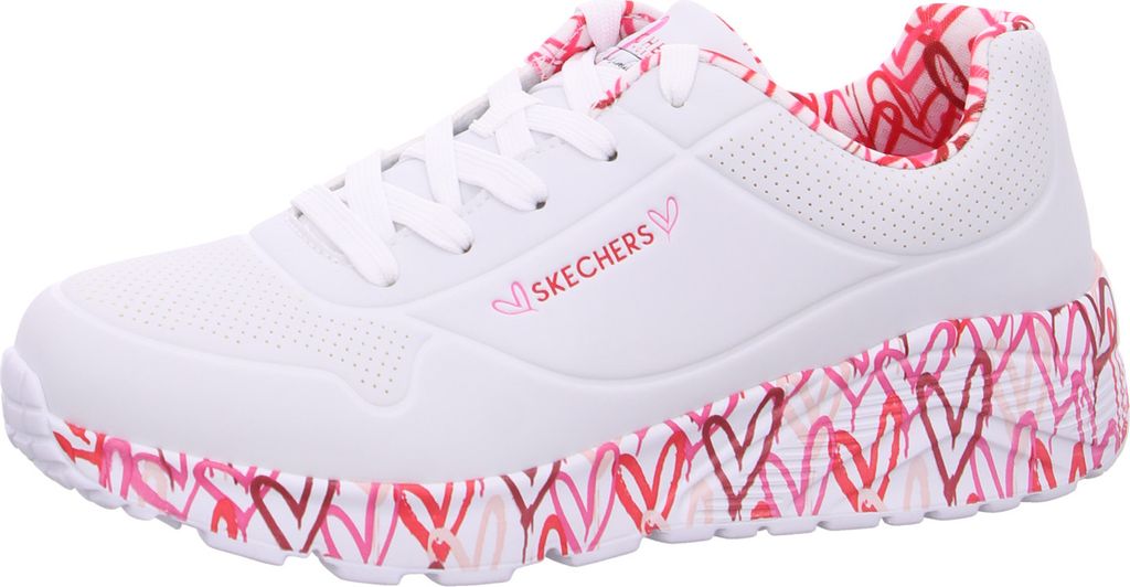 Skechers Uno Lite Schnürer Weiß