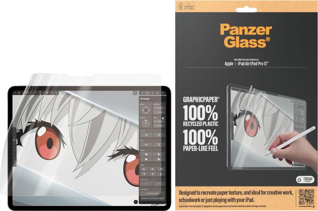 PanzerGlass ® GraphicPaper® Screen Protector iPad Air 13'' Immagine del prodotto 