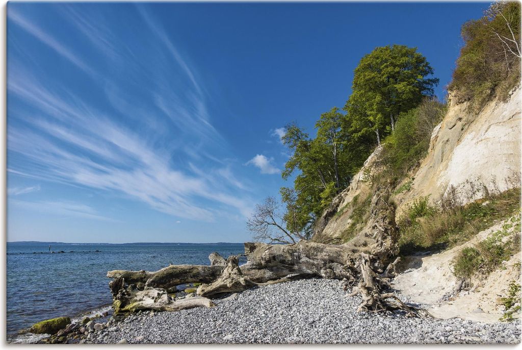 ARTland Leinwandbild Kreidefelsen Insel Rügen II Größe: Produktbild 