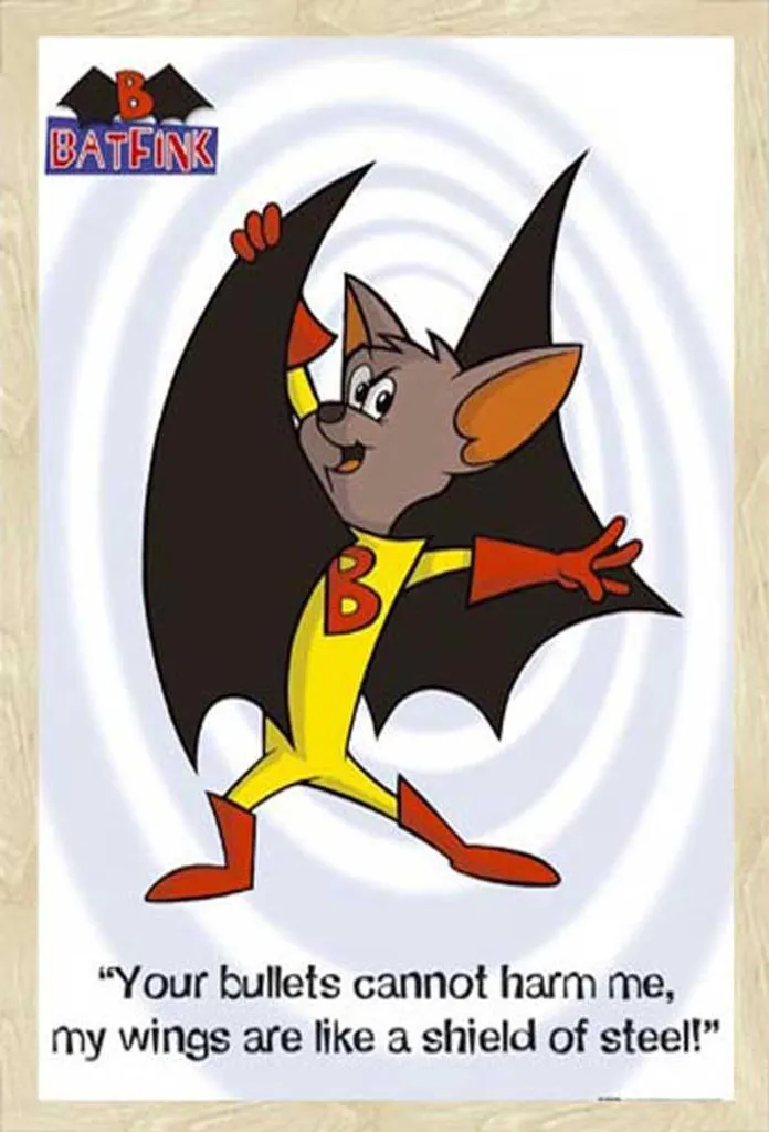 Regalo Perfetto: Poster Batfink Ali Incorniciato Shinsuke Rovere