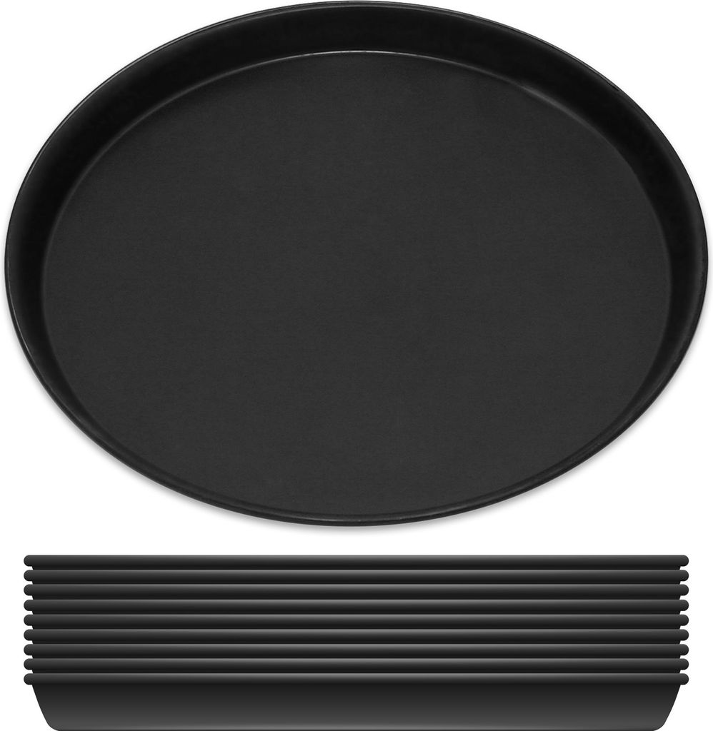 Pizzablech Ø 40 cm, 10-teilig, rund, Blaublech, Germany