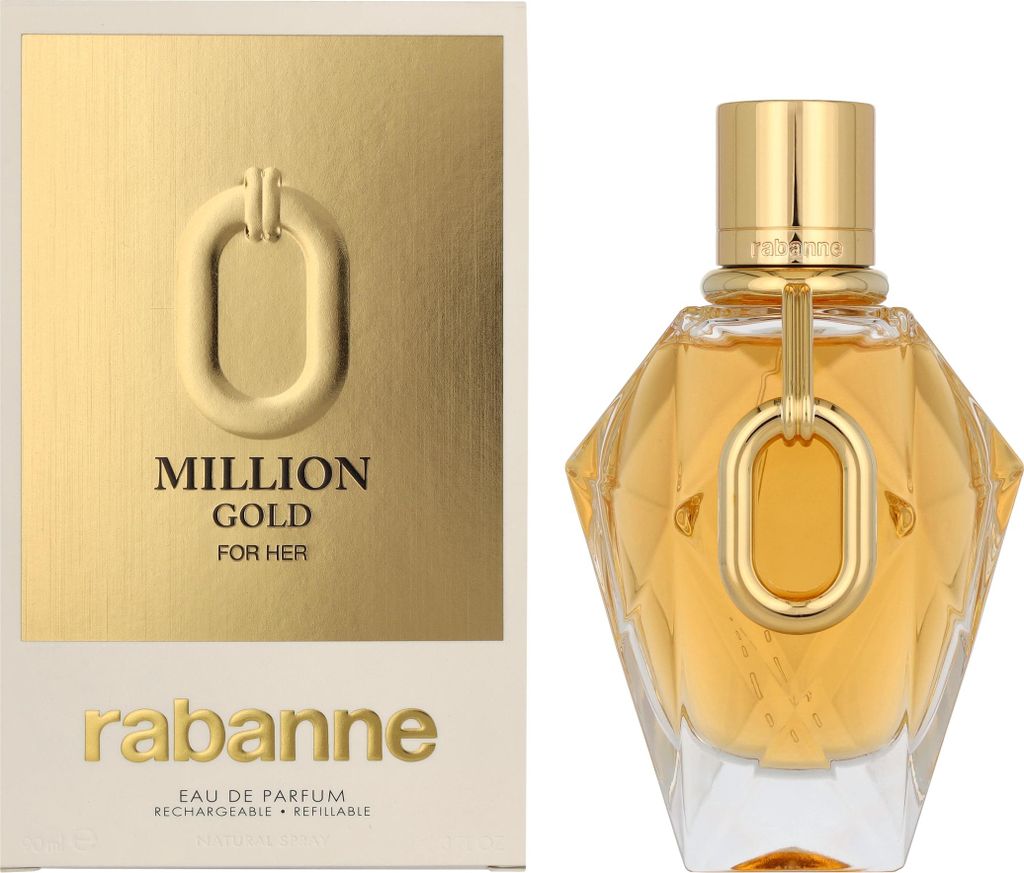 Rabanne Million Gold For Her, Frauen, 30 ml, Nachfüllbare Produktbild 