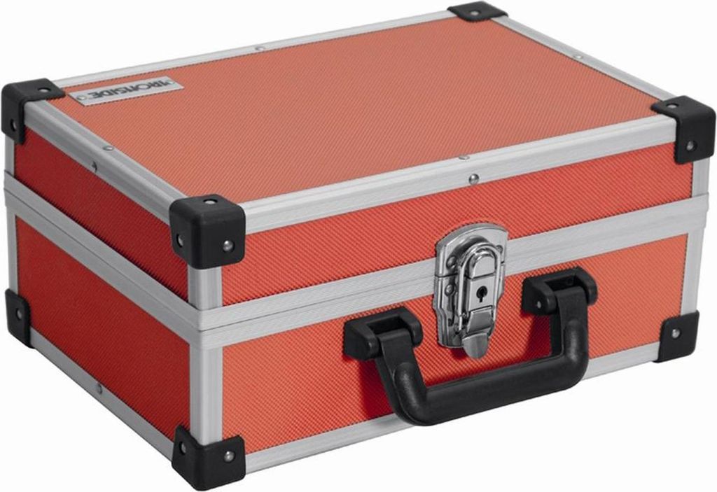 Ironside 191-009 Alu Werkzeugkoffer, 330 x 230 x 150 mm, rot