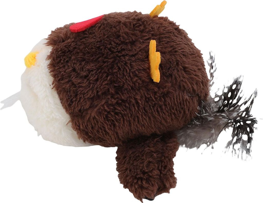 Vogel Plüsch Haustier Spielzeug Sensor Bewegung Touch Sound Komfortable Interaktive Flapping Vogel Katzenspielzeug