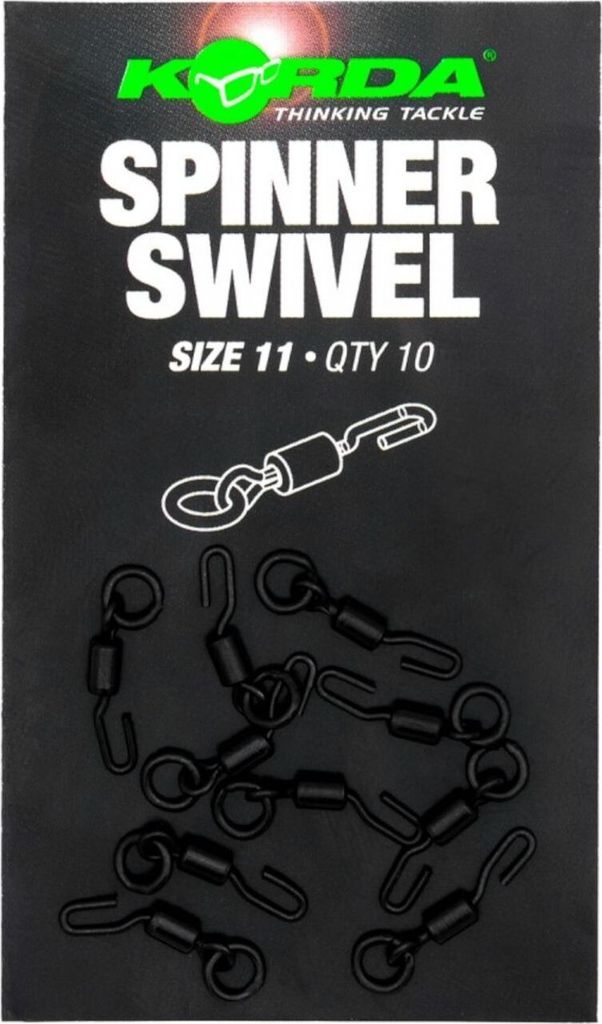 Korda Spinner Ring Swivel XX Size 11 - Wirbel