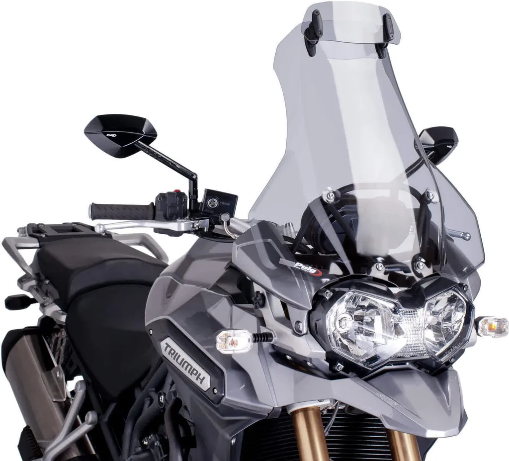 Bulle anti-turbulence PUIG 6006H teintée Triumph Tiger Explorer