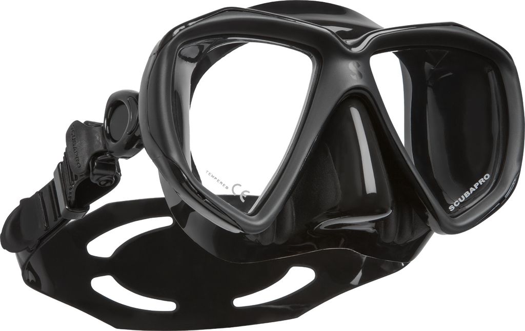 Scubapro Tauchermaske Spectra schwarz - schwarz Produktbild 