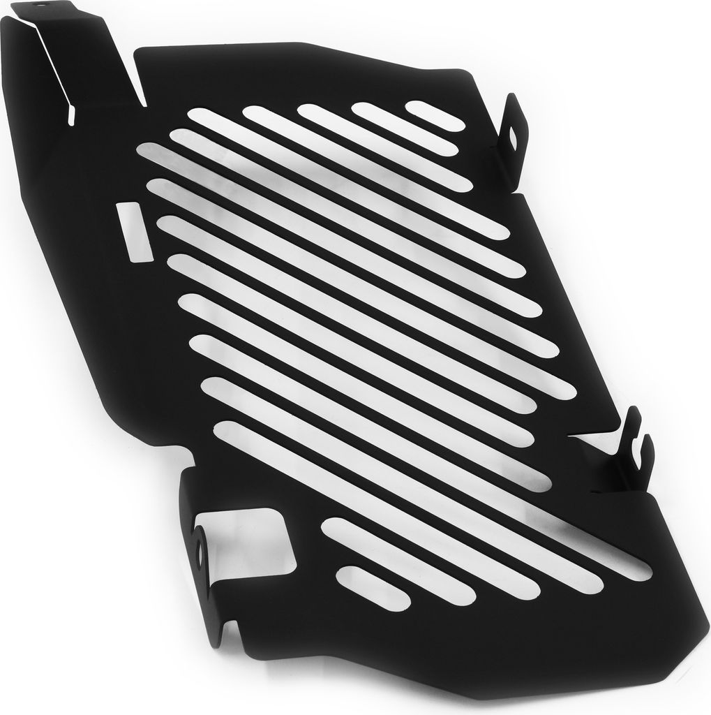 ZIEGER Kühlerabdeckung kompatibel mit Honda CRF 300 L Clean schwarz