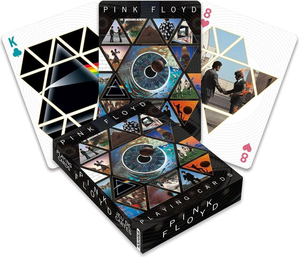 Aquarius Pink Floyd Playing Cards - Pink Floyd Themed Deck of Cards for Your Favorite Card Games - Officially Licensed Pink Floyd Merchandise & Col...