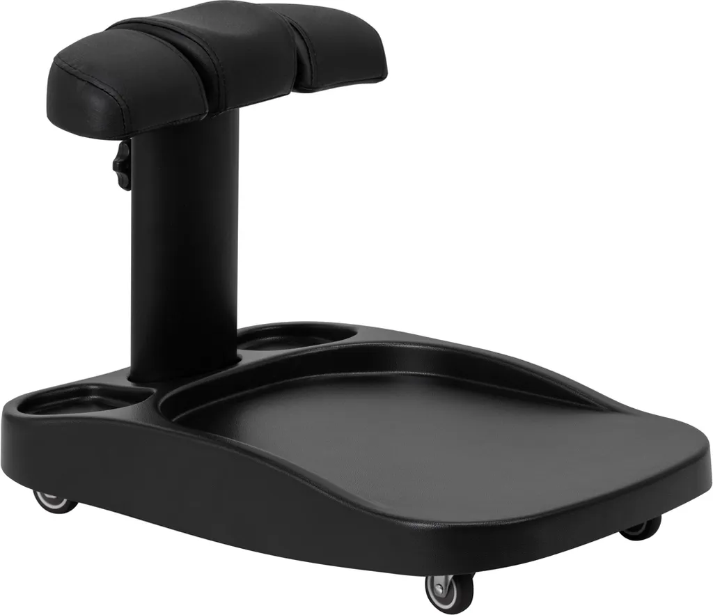 Chariot de douche Azzurro Noir - Chariot de soins médical réglable