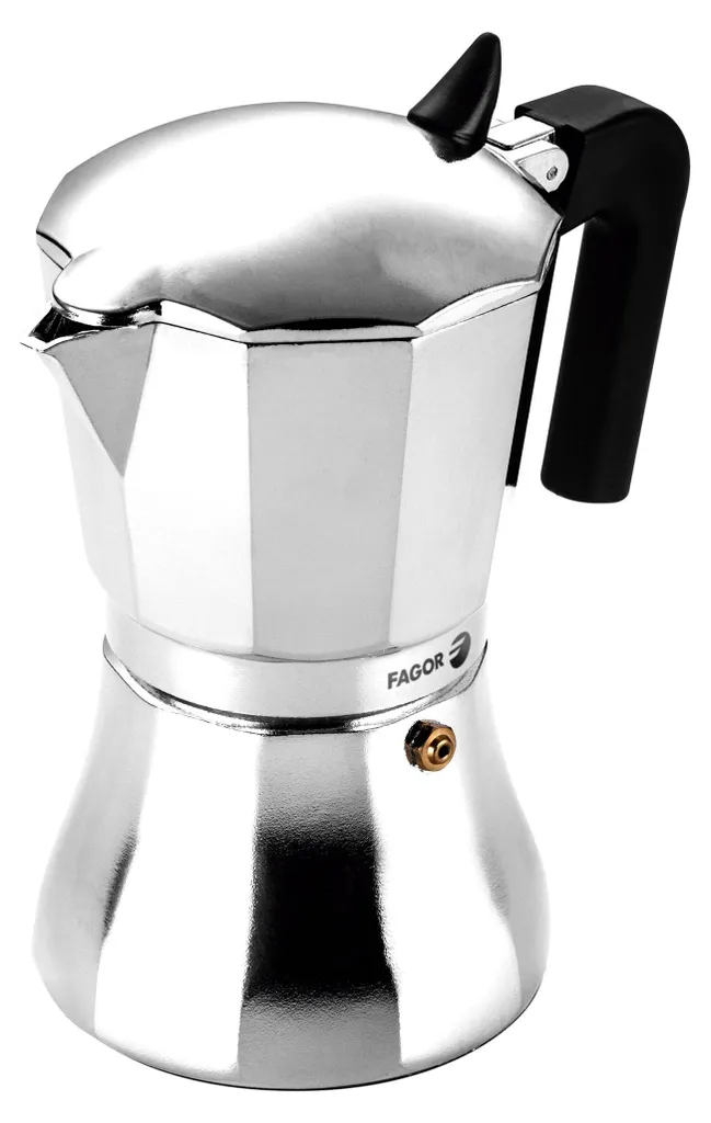 Regala il Piacere del Caffè: Moka Fagor Cupy Argento 9 Tazze