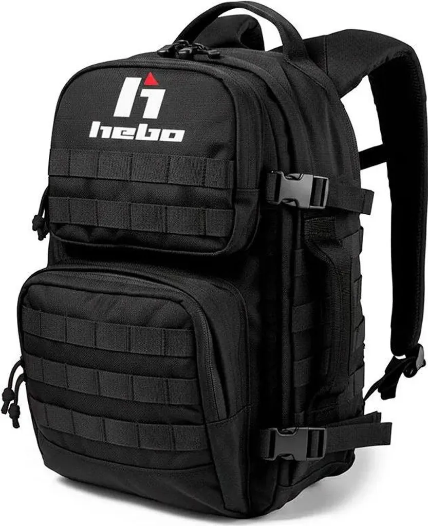Sac à dos Hebo Explorer 28L noir confortable pour randonnée et voyage