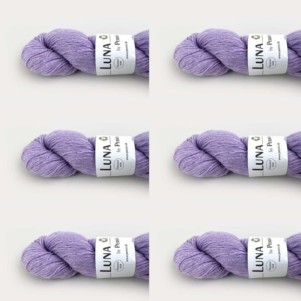 6x Luna von Permin – 100 % recycelte Wolle (Mulesing-frei & ) (17 ciao)