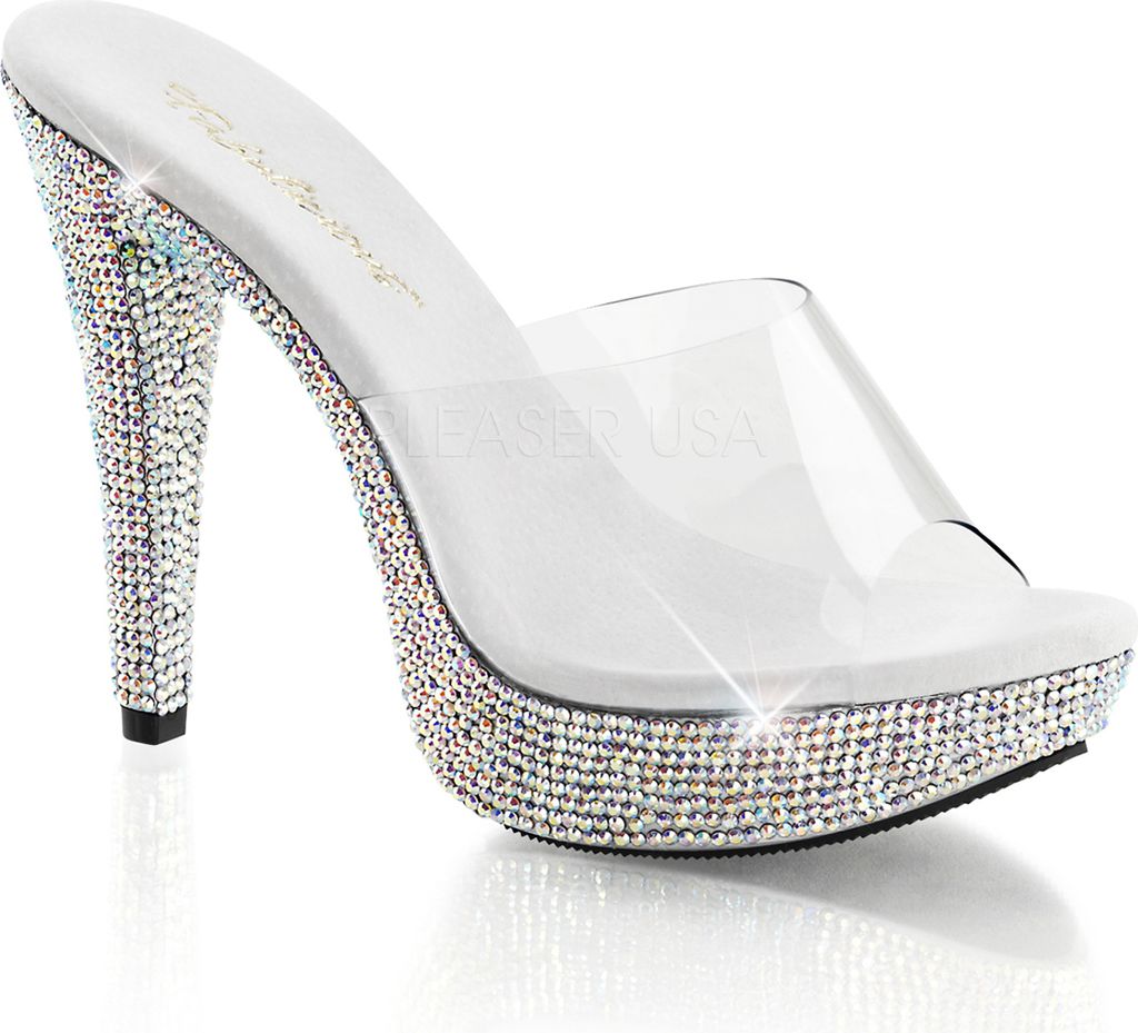 FABULICIOUS COCKTAIL-501DM Strass Pantolette Produktbild 