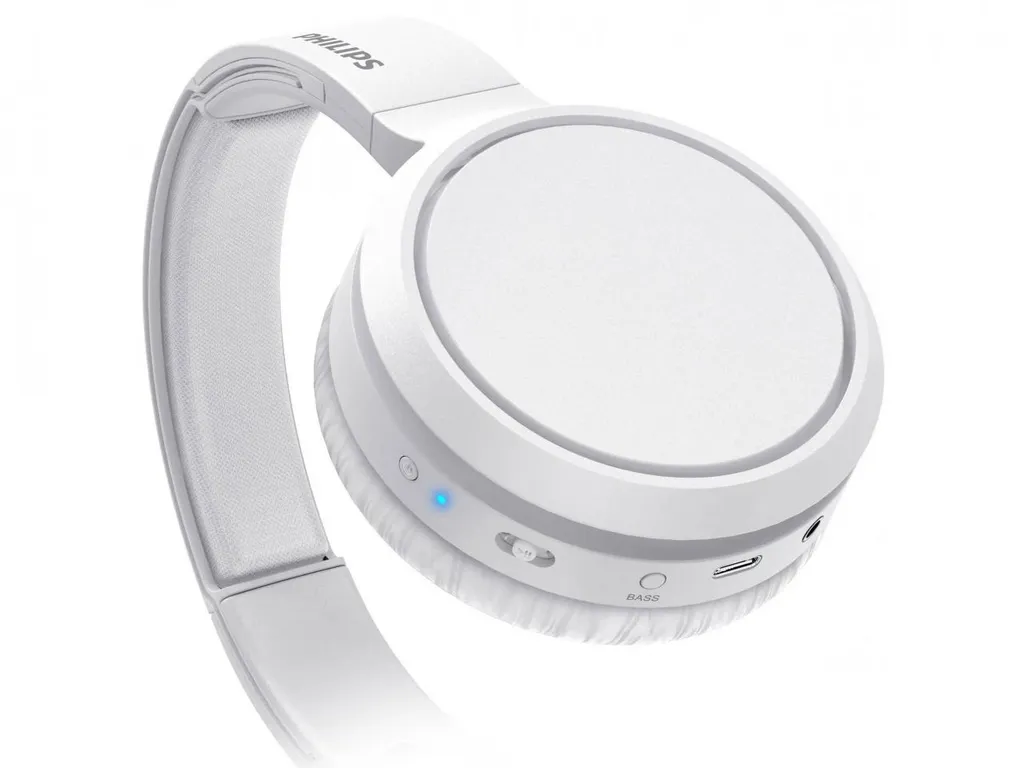 Casque audio Bluetooth blanc TAH5205WT/00 avec micro et basses renforcées - 5