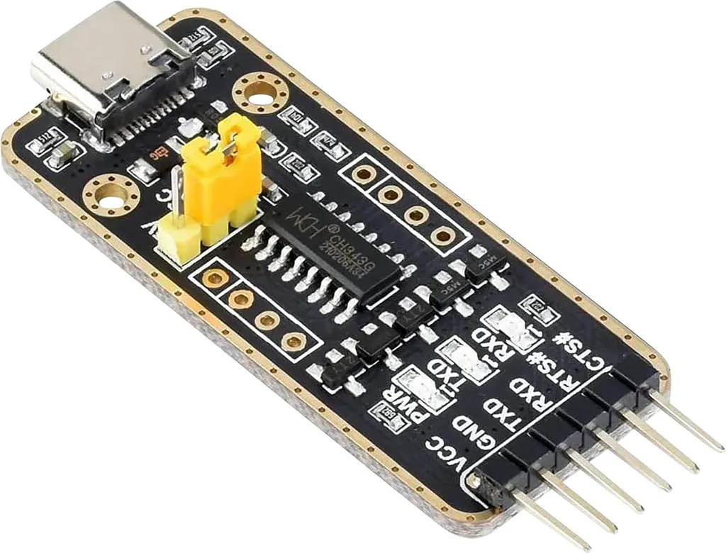 Modulo di Comunicazione Waveshare USB-C a UART - Standard Industriale