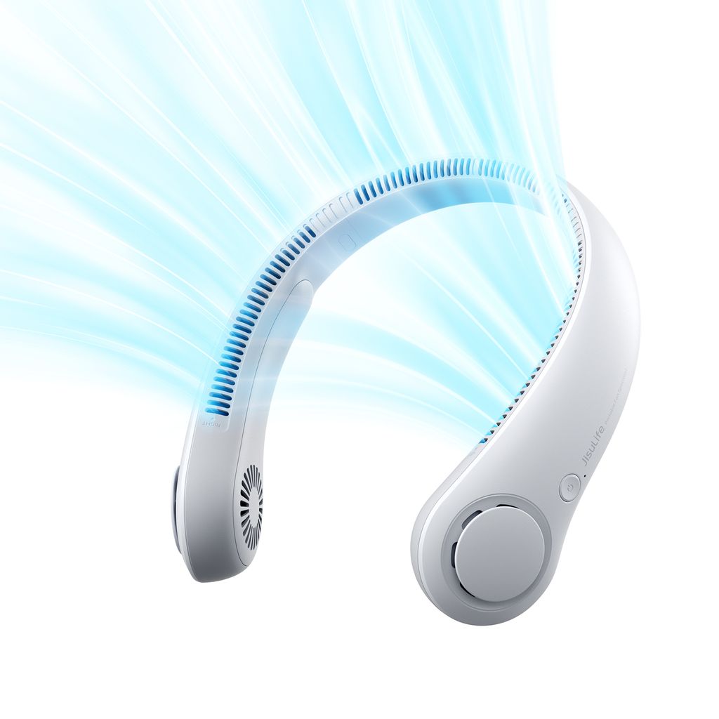 JisuLife Life3, Šedá, Silikon, 2 ventilátor/ventilátory, Obrázek produktu 
