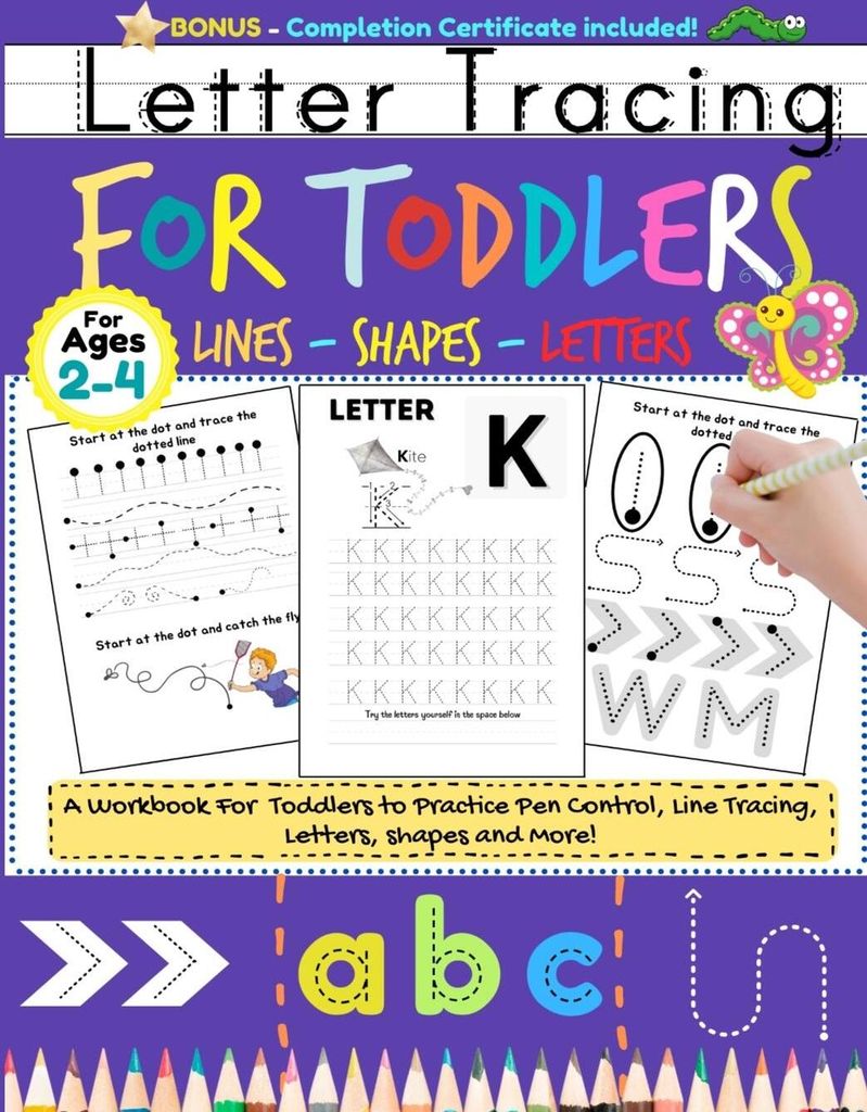 Letter Tracing For Toddlers