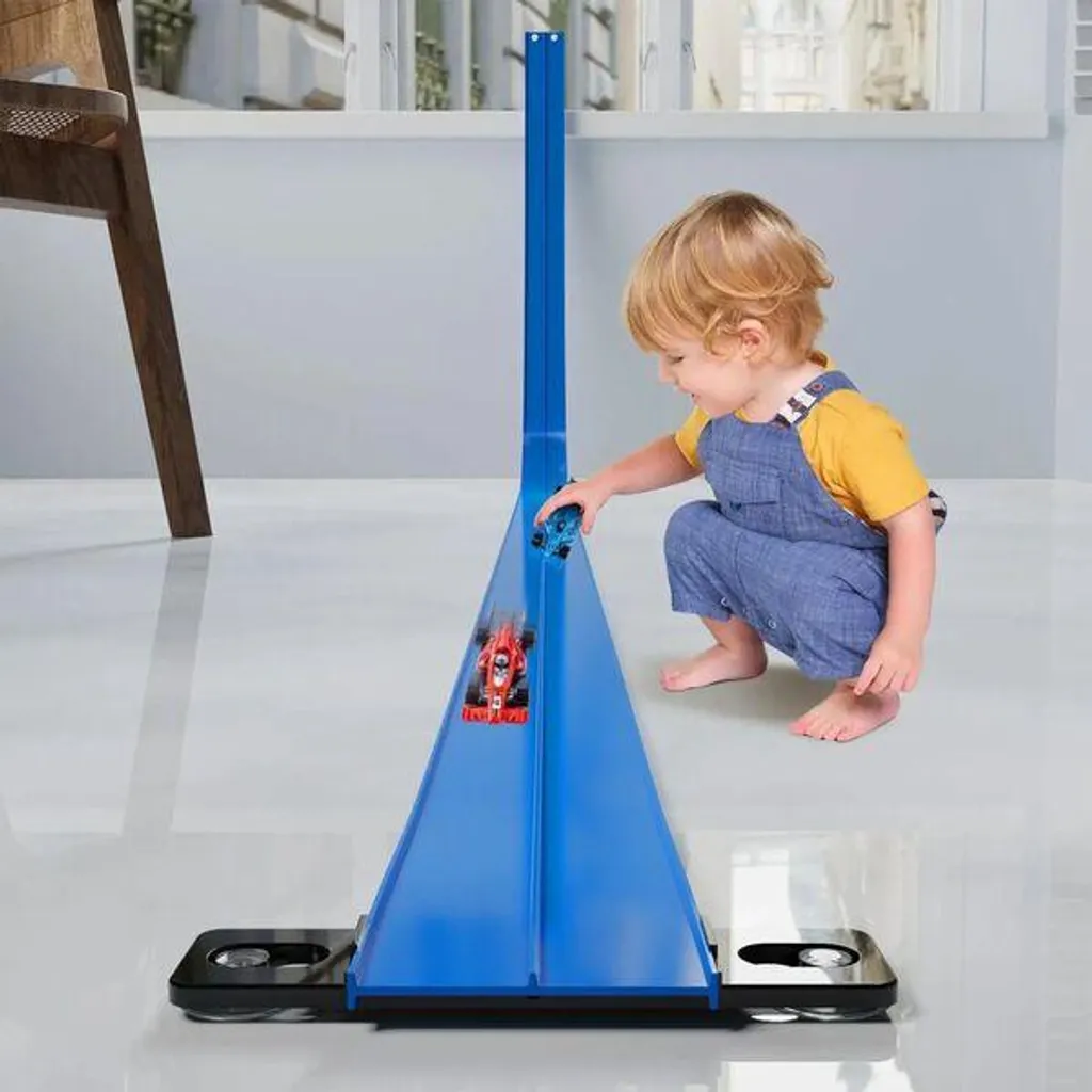Circuit de voitures stable : 12 Ventouses et 5m de Rail sans Chute - 8