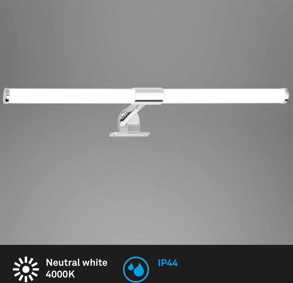 LED Spiegelleuchte LED Spiegellampe Badlampe Spritzwasserschutz Klemmbar Bad
