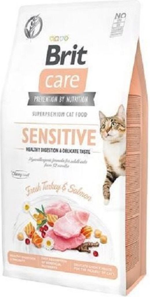 Brit Care Cat Grain-Free Sensitive 7 kg, Dospělý jedinec, Obrázek produktu 