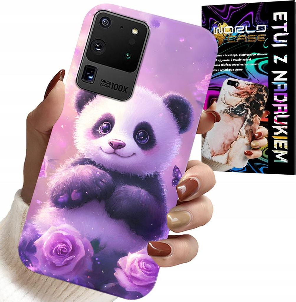ETUI FÜR SAMSUNG GALAXY S20 Ultra - SÜSSE PANDA-KINDERDESKORATIONEN + DATEI