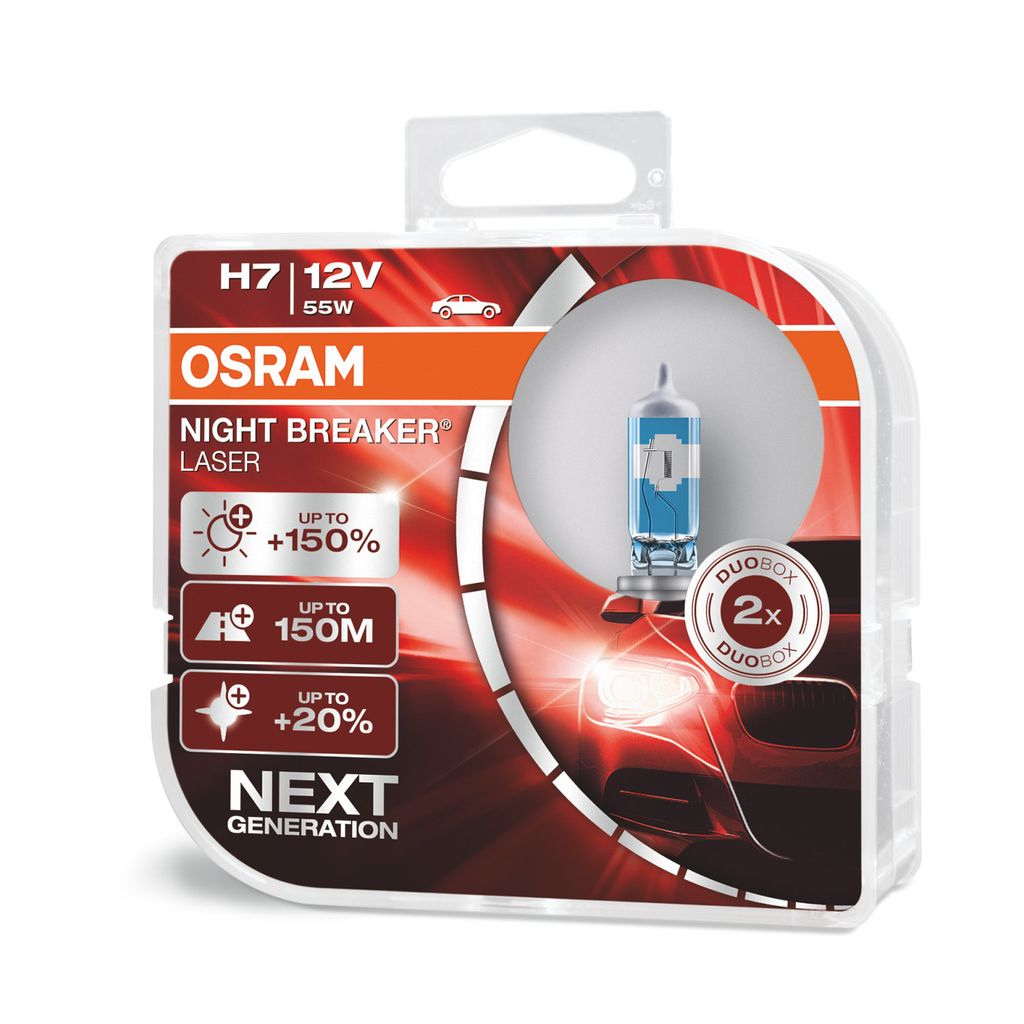 Osram Night Breaker Laser H7 ab 17,86 € (Februar 2024 Preise)