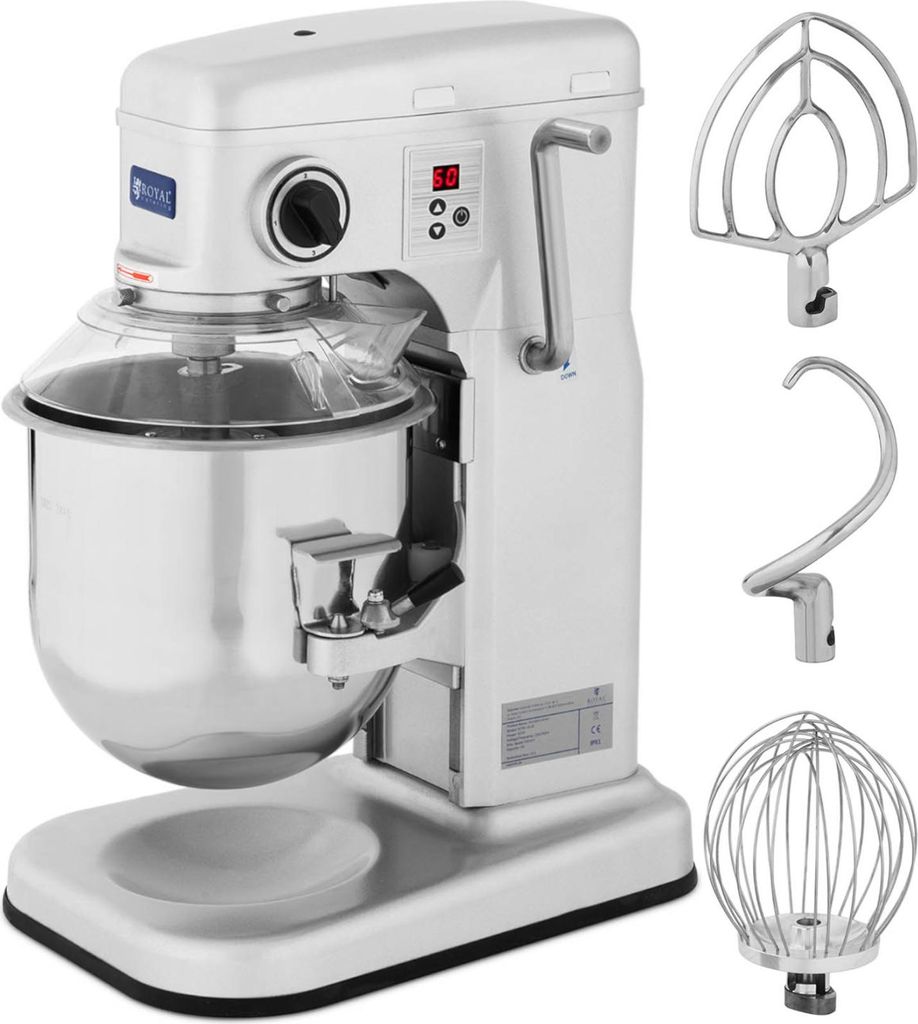 Expondo Royal Catering hnětač těsta – 10 l –  – 650 W Obrázek produktu 