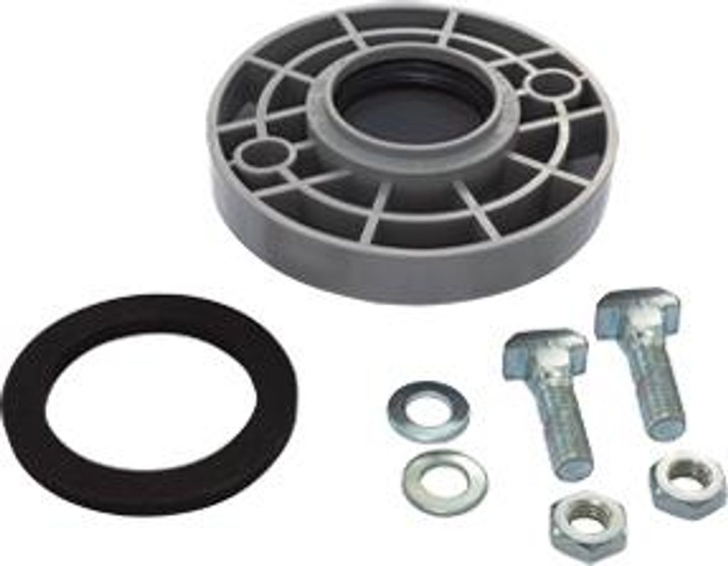 airfit Flansch-Adapter DN 50/40aus PP, Lochabstand 77-83mm