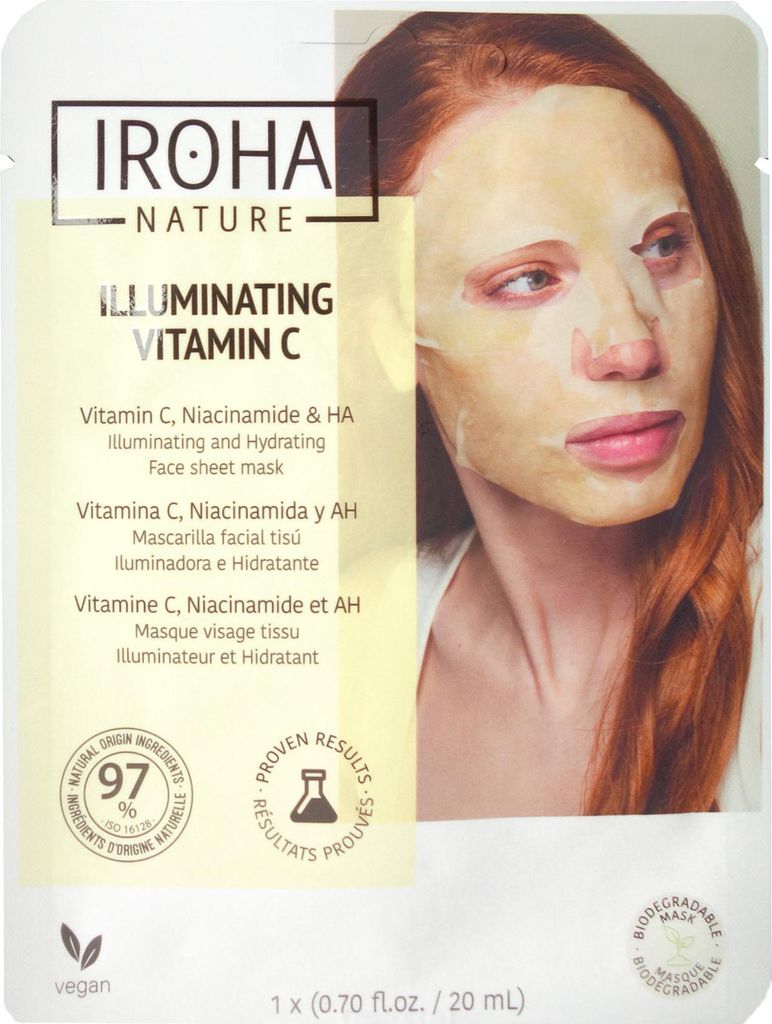 Iroha Illuminating & Hydrating Face Mask Gesichtsmaske 1 Maske 658836