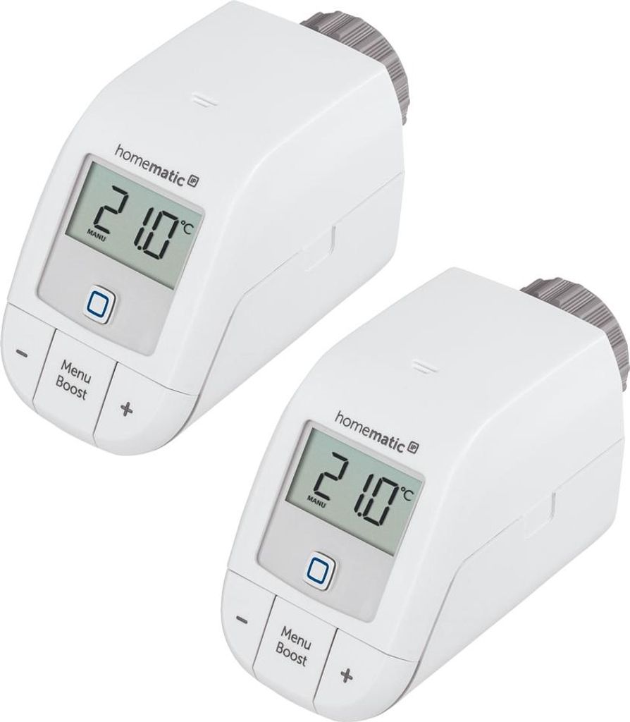 HOMEMATIC IP Smart Home 153412A0, Heizkörperthermostat Basic, 2 Stück