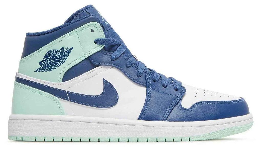 Air Jordan 1 Mid Blue Mint - EU: 47 Produktbild 
